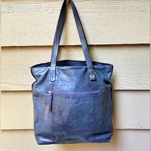 NWOT Old Trend Navy Blue Tote + Laptop Bag